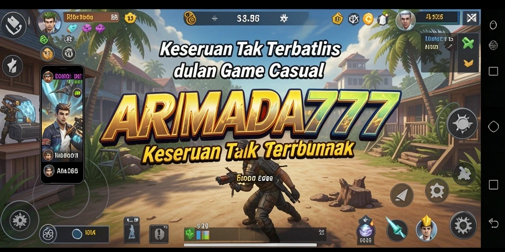 Screenshot ARMADA777: tampilan gameplay Casual yang memikat.