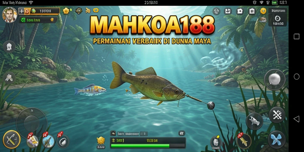 Gameplay seru dalam memancing yang menakjubkan.