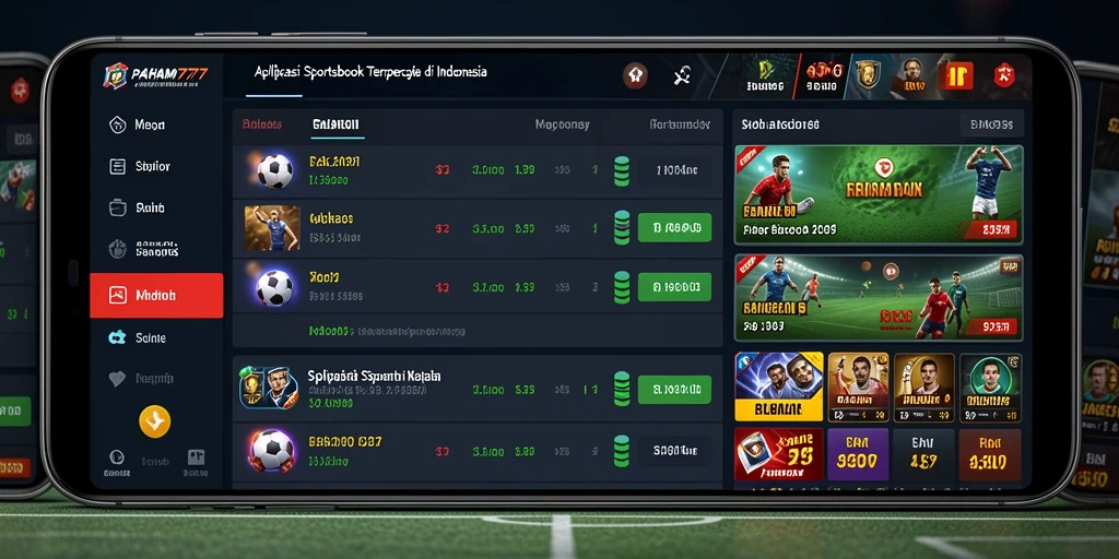Tampilan screenshot PAHAM777 menampilkan antarmuka sportsbook yang menarik.