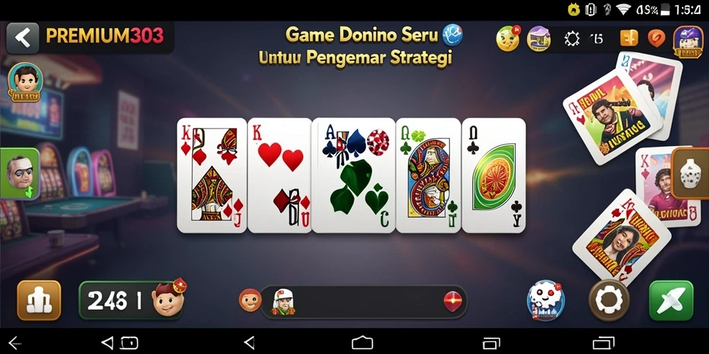 Tampilan gameplay seru dan interaktif dari PREMIUM303.