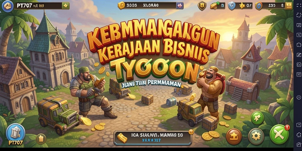 Tampilan gameplay PT707 yang seru dan menarik.