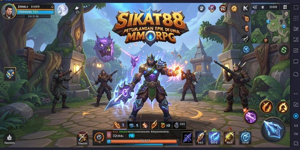 Tampilan gameplay SIKAT88 yang seru dan menantang.