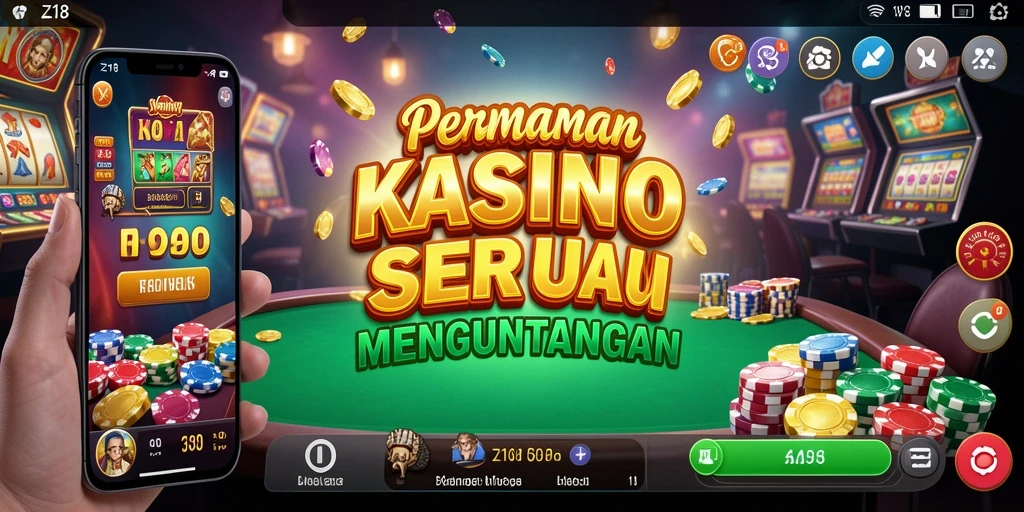 Tampilan screenshot gameplay Kasino yang menarik dan interaktif.